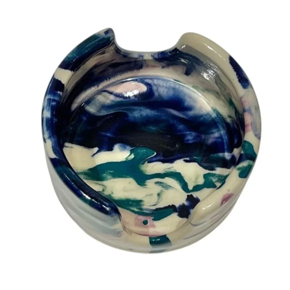 David Yager Stoneware Sponge Dish NEW - Picture 6 of 7